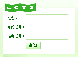 福建省2012年11月人力资源管理师成绩查询入口