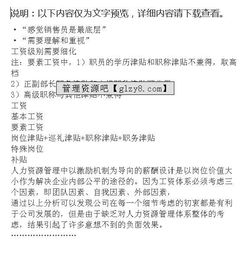 某房地产公司人力资源管理咨询